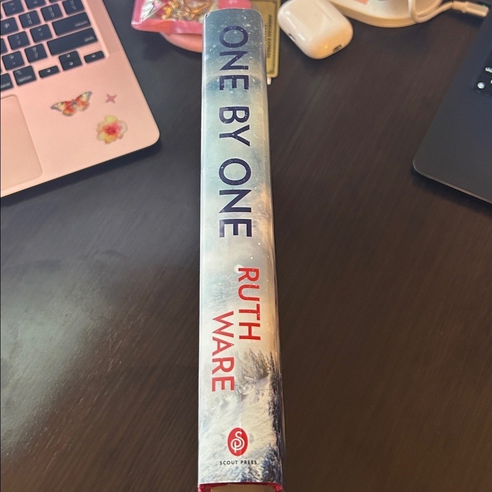 One by One by Ruth Ware Hardcover Book - Picture 5 of 8